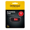 STICK Intenso Business Line juodas. raudona 32 GB