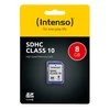 Atminties kortelė Intenso Intensyvus SDHC 8GB Class10 3411460