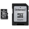 Atminties kortelė Tab Intenso Profesionalus Micro SDHC 16 GB klasė 10 UHL- / U1 (3433470)