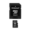Atminties kortelė INTENSO 3413490 Intenso micro SD 64GB SDXC kortelė, 10 klasė