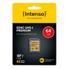 Atminties kortelė Intenso SDHC 64GB UHS-I 3421490