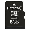 Atminties kortelė Intenso Micro SDHC 8GB Class10 3413460