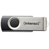 STICK 32GB USB 2.0 Intenso Basic Line juoda/sidabrinė