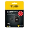Atminties kortelė „Micro SDXC 64GB UHS-I“ atmintis su adapteriu 3423490 INTENSO