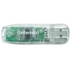 STICK 32GB USB 2.0 Intenso Rainbow Line Transparent