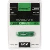 3P - KAINOS PRODUKTAI INTENSO USB atmintukas 8GB Žalias Raktų pakabukas LED Šviesa Medžiaga Skaidrus Plastikas Hi Speed USB 2.0 15 gramų