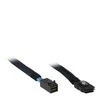 Inter-Tech BFP 8087 - BFP 8643, 0,75m, Juoda (88885005)