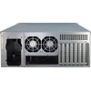 Inter-Tech 4U-4424 - Rack - Server - Metall - Juodas - Sidabrinė - ATX,EATX,EEB,Mini-ITX,uATX - 4U