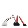 Inter-Tech SATA - SATA Slimline + Molex, 0,3m, Raudona (88885264)