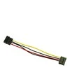 „Inter Tech Molex“ – SATA, 0,15 m, daugiaspalvis (88885306)