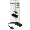 Adapteris USB3.0 > RJ45 Gigabit Lan 1000 MBit/s Inter-Tech Juodas