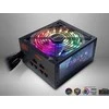 Maitinimo šaltinis INTER-TECH Argus RGB 750 W CM, 80PLUS Gold, 140 mm ventiliatorius su 21 itin ryškiu šviesos diodu, perjungiamas apšvietimas, akrilo stiklo šoninis skydelis, aktyvus PFC, 4xPCI-e, OPP/OVP/SCP apsauga, pusiau modulinis kabelių valdymas (rev. . 2)