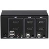 Inter-Tech KVM jungiklis AS-22HA HDMI, 2 prievadų, metalinis