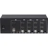 Inter-Tech KVM jungiklis AS-42HA HDMI, 4 prievadas, metalinis