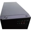 Chassis INTER-TECH B-42 Juodas Midi Tower, ATX, 2xUSB2.0, Mėlyna LED strip, PSU optional