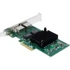 Inter-Tech ST-727 Argus Dual Gigabit Adapteris PCIe x4, Intel lustų rinkinys i350, VT-c (VMDq, SR-IOV), RSS, MSI-X