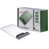 Inter tech HDD dėklas Argus GD-25000, USB 3.0, skaidrus