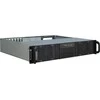 Inter-Tech 2U 20240, Server-case - juodas, 2 Hheneinheiten