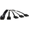 Inter-Tech S-ATA/SFF 8087 laidai surūšiuoti pagal spalvas