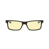 Gunnar Optiks Vertex kompiuteriniai akiniai, blokuojantys mėlyną šviesą - gintariniai stiklai, juodos spalvos