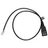 Jabra QD Cord to RJ45 straight 0.5meters skirta Agfeo ST40