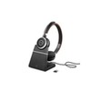 Ausinės Jabra Evolve 65 UC Mono + įkrovimo stovas