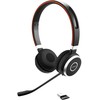 Jabra Evolve 65 UC Stereo - Ausinės - su lankeliu ant galvos - Office/Call center - Juodas - Dvipusės - China