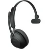 Ausinės Jabra Evolve2 65 USB-A UC Mono su Charging Stovas - Juodas