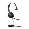 Ausinės JABRA Evolve2 40 USB-A UC stereofoninis įrenginys