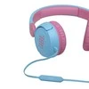 JBL JR 310 Kids ausinės su laidu, Rožinės/Mėlynos spalvos