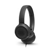 Lengvos ir patogios Ausinės JBL Tune 500 Pure Bass sound su mikrofonu, juodos