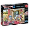 Dėlionė Jumbo Spiele Jumbo Wasgij Mystery 17 Friede, Freude, Eierkuchen 1000 Teile Puzzle (19175)