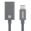 Kanex USB-C į USB3.0 adapteris – DuraBraid™ – Kosminė pilka – 8,25 colio / 21 cm
