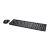 Klaviatūra Kensington Pro Fit flaches cableloses Desktop-Set - juodas