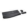 Klaviatūra Kensington Pro Fit flaches cableloses Desktop-Set - juodas