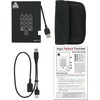 Kietasis diskas Dysk zewnętrzny SSD Apricorn Aegis Padlock Fortress 512GB Juodas (A25-3PL256-S512F)