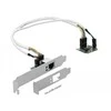 Mini PCIe tinklo plokštė su RJ45 jungtimi ir montavimo laikikliais