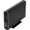 HDD dėžutė DELTACO SATA 3.5" USB 3.0, juoda / MAP-GD34U3