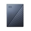 Kietasis diskas Western Digital „My Passport Ultra 5TB Mėlyna USB-C/USB3.0 HDD 2,5" metalinio apdailos nešiojamas išorinis RTL diskas