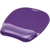 FELLOWES CRYSTAL PURPLE Pelės kilimėlis riešo atrama