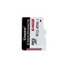 Atminties kortelė Kingston | Endurance | UHS-I U1 | 64 GB | micro SDXC | Flash atminties klasė 10