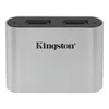 KINGSTON USB3.2 GEN1 WORKFLOW DVIEJŲ LANGŲ MICROSDHC/SDXC UHS-II KORTELĖS SKAITYtuvas
