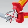 Elektrikų kabelio žirklės KNIPEX 9516, 165mm