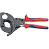 Wera Kabelių kirpimo terkšlinės žirklės Ø52mm/380mm², Knipex