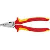 Replės elektrikams laidų antgaliams 0.25-16 mm² užspausti 97 78 180, Knipex