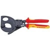 Terkšlinės kabelio žirklės 280mm KNIPEX 9536