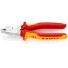 Kombinuotos didelės svertinės jėgos replės KNIPEX 0206, 180mm