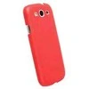 Dėklas Krusell Krusell BioCover - Beskyttelsescover til mobiltelefon - bio plastik - rød - for Samsung Galaxy S III