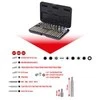 Galvučių ir antgalių komplektas Torx 1/4",3/8",1/2" 57vnt, KS Tools