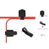 RAM Label The Cable Organizatorius ETIKETĖLĖKITE KABELĮ Velcro Juodas 50 vnt (PRO 3110)